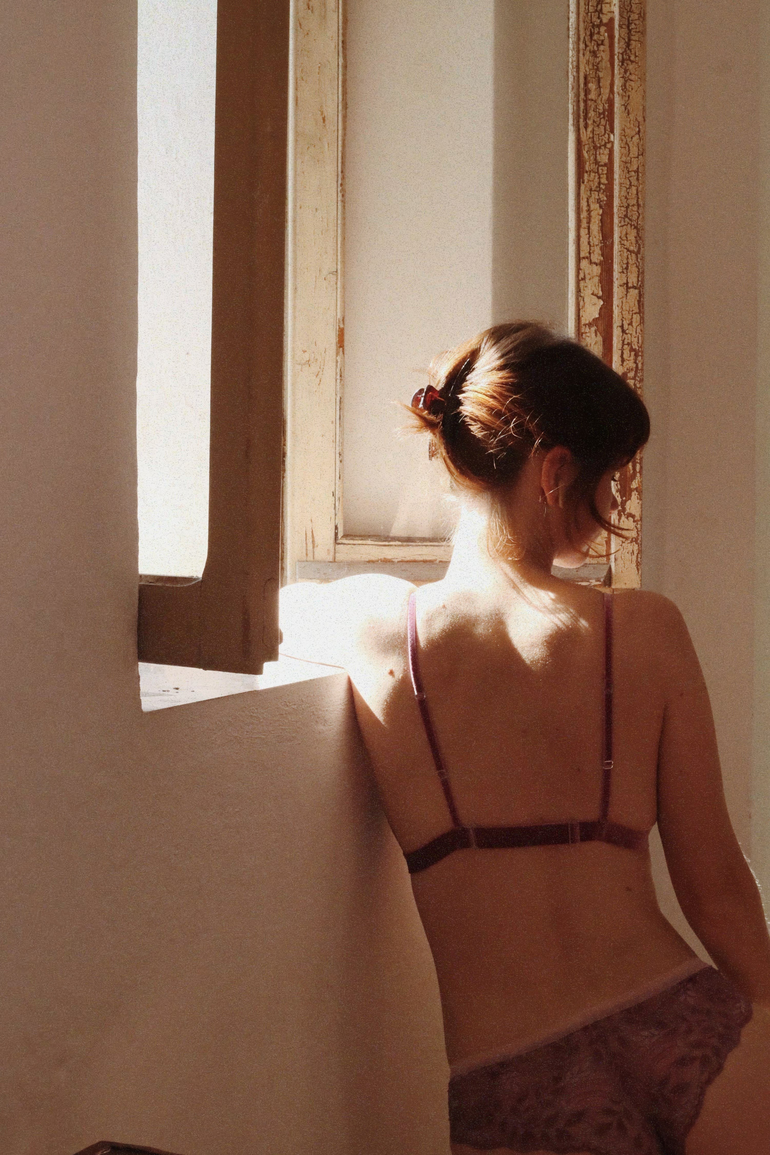 Carissima leuven ophelia lingerie kanten beha roze rug