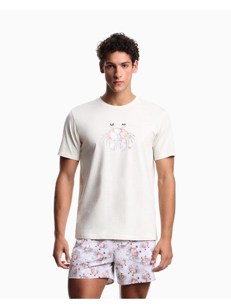 Swim Armani krab tshirt