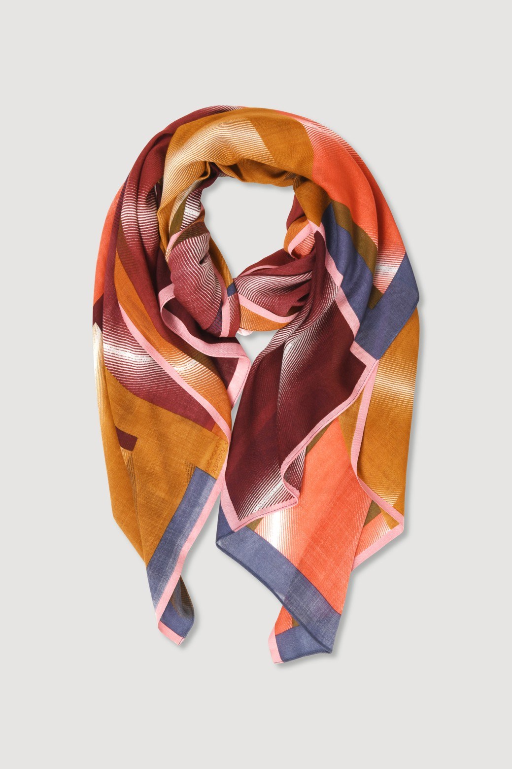 Foulard mystique bordeaux 1