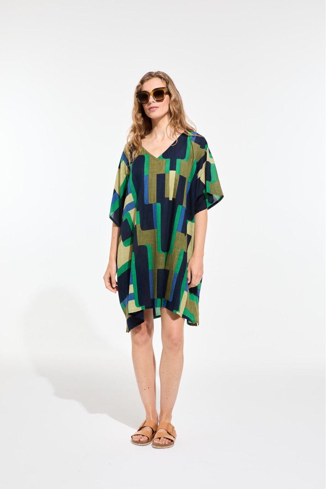 Robe elia arum vert