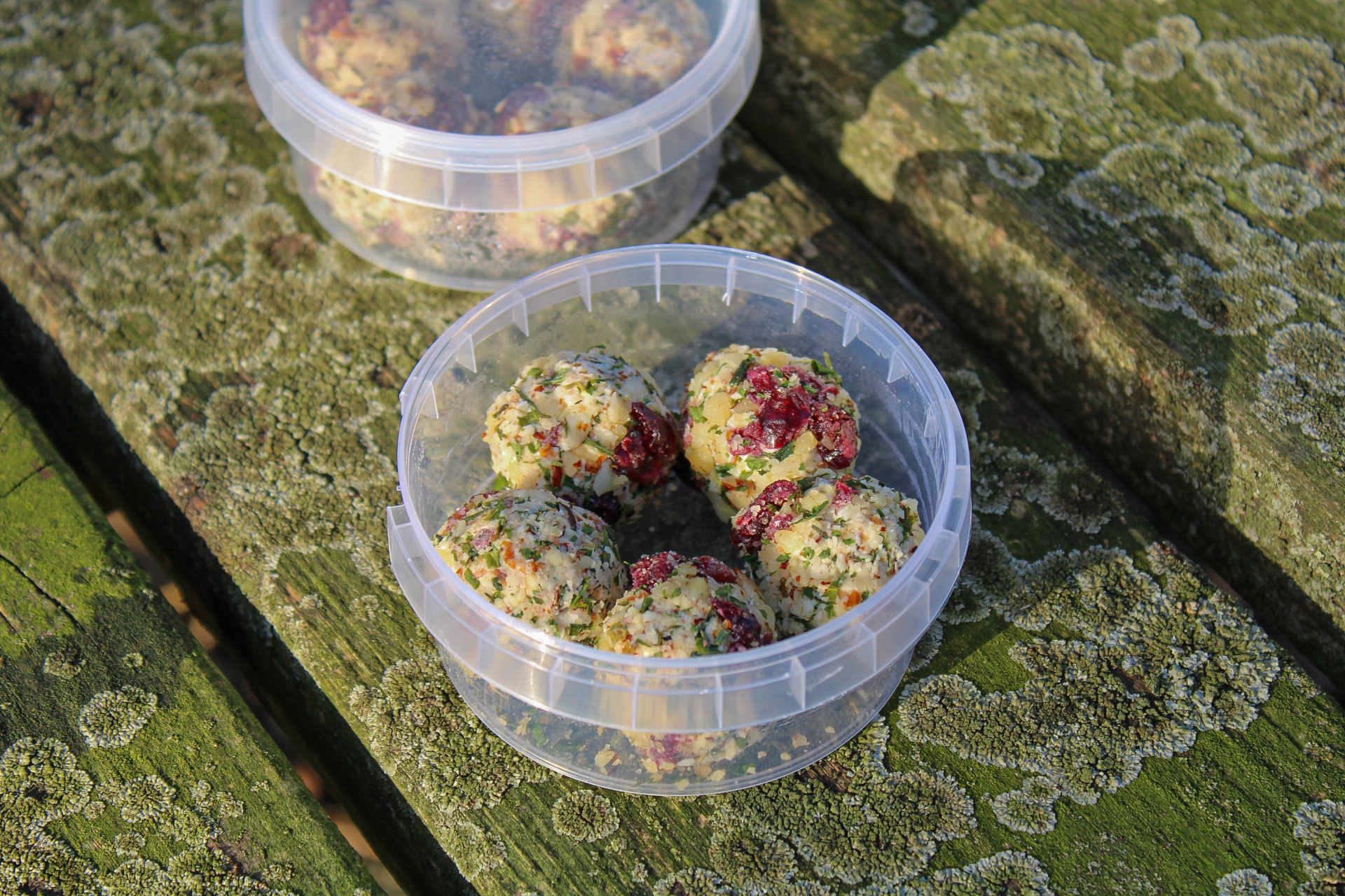 Truffels met cranberry