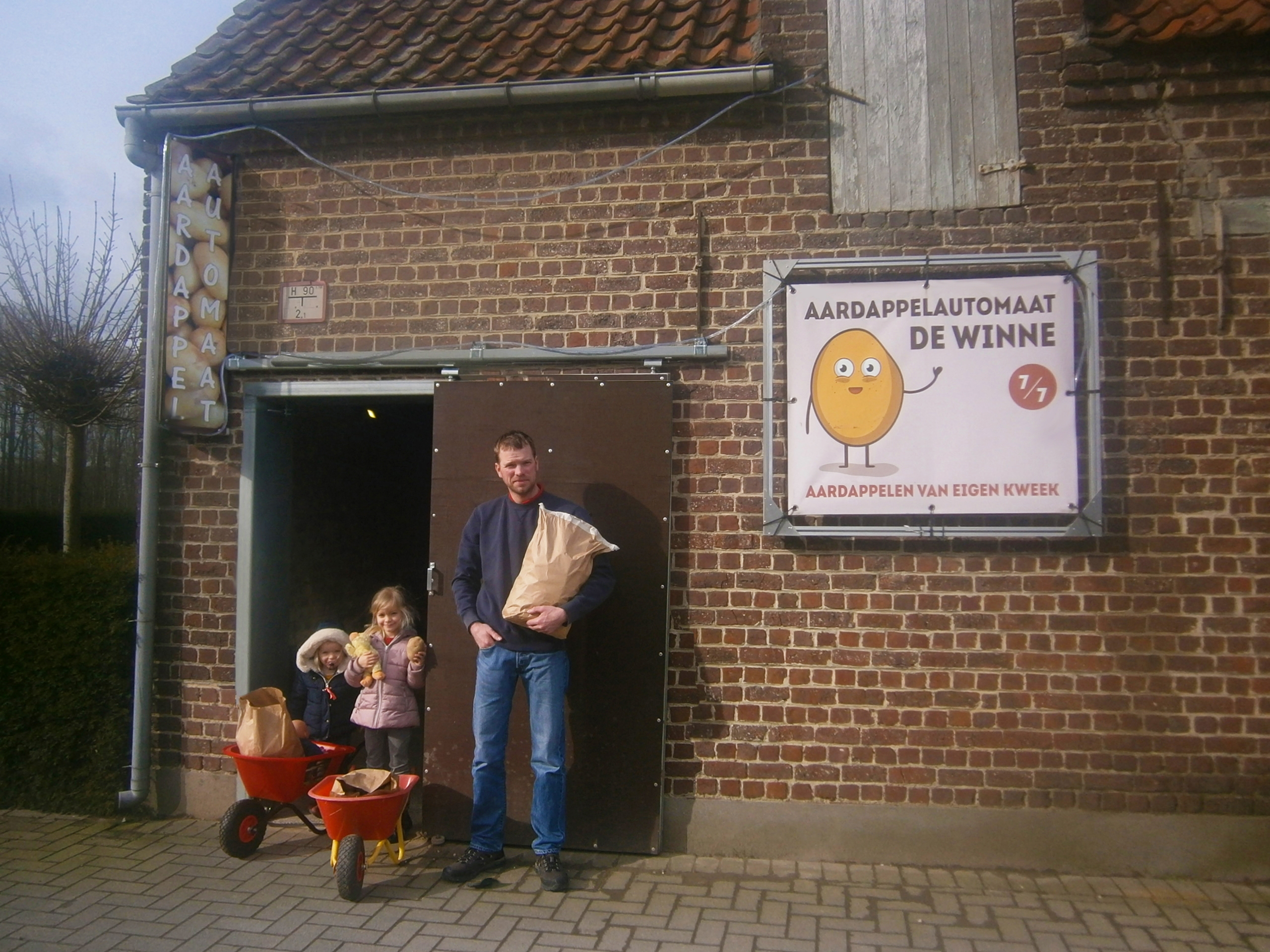 Aardappelautomaat Steven De Winne Hofstade