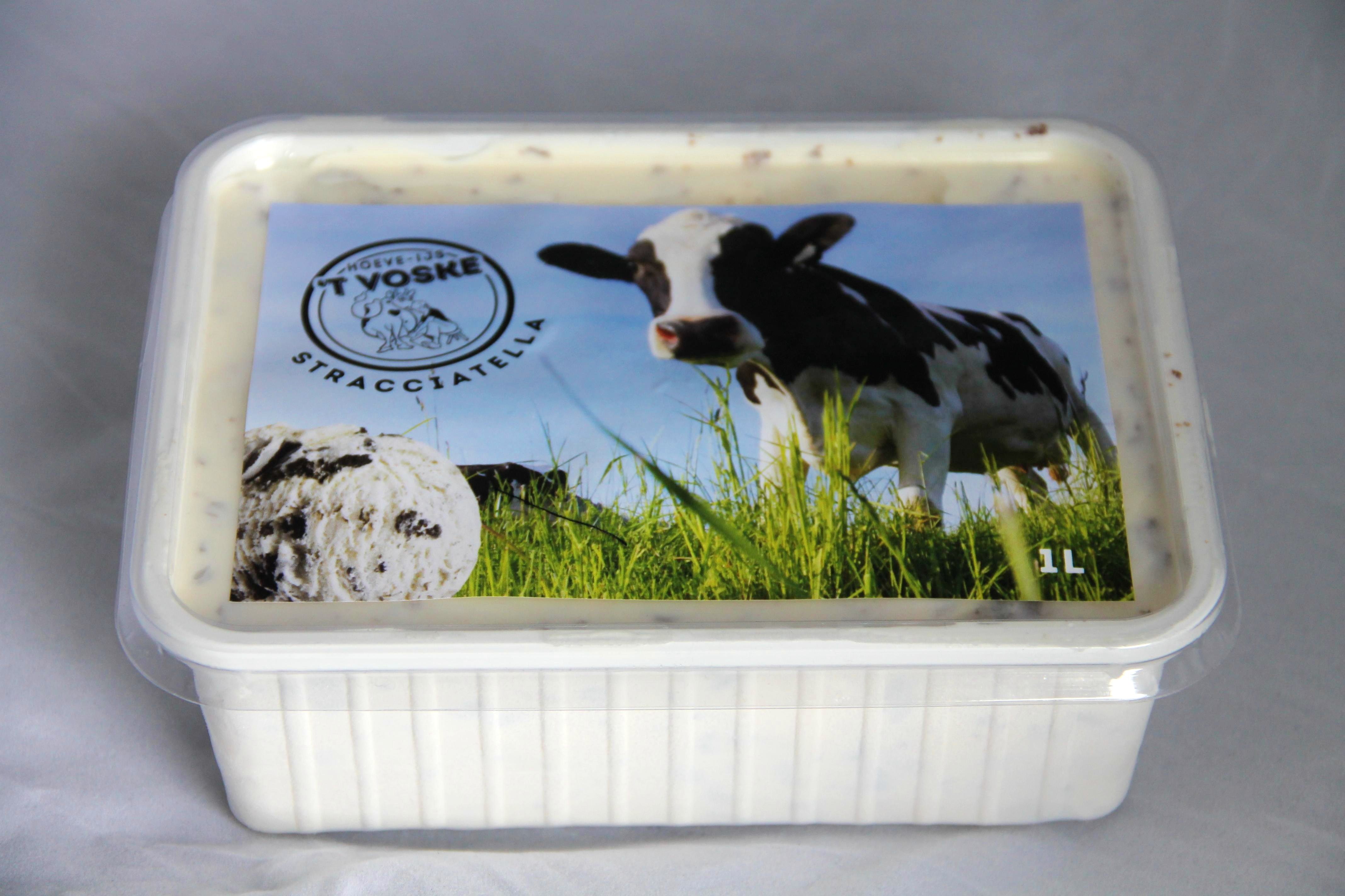 Stracciatella ijs 1 liter