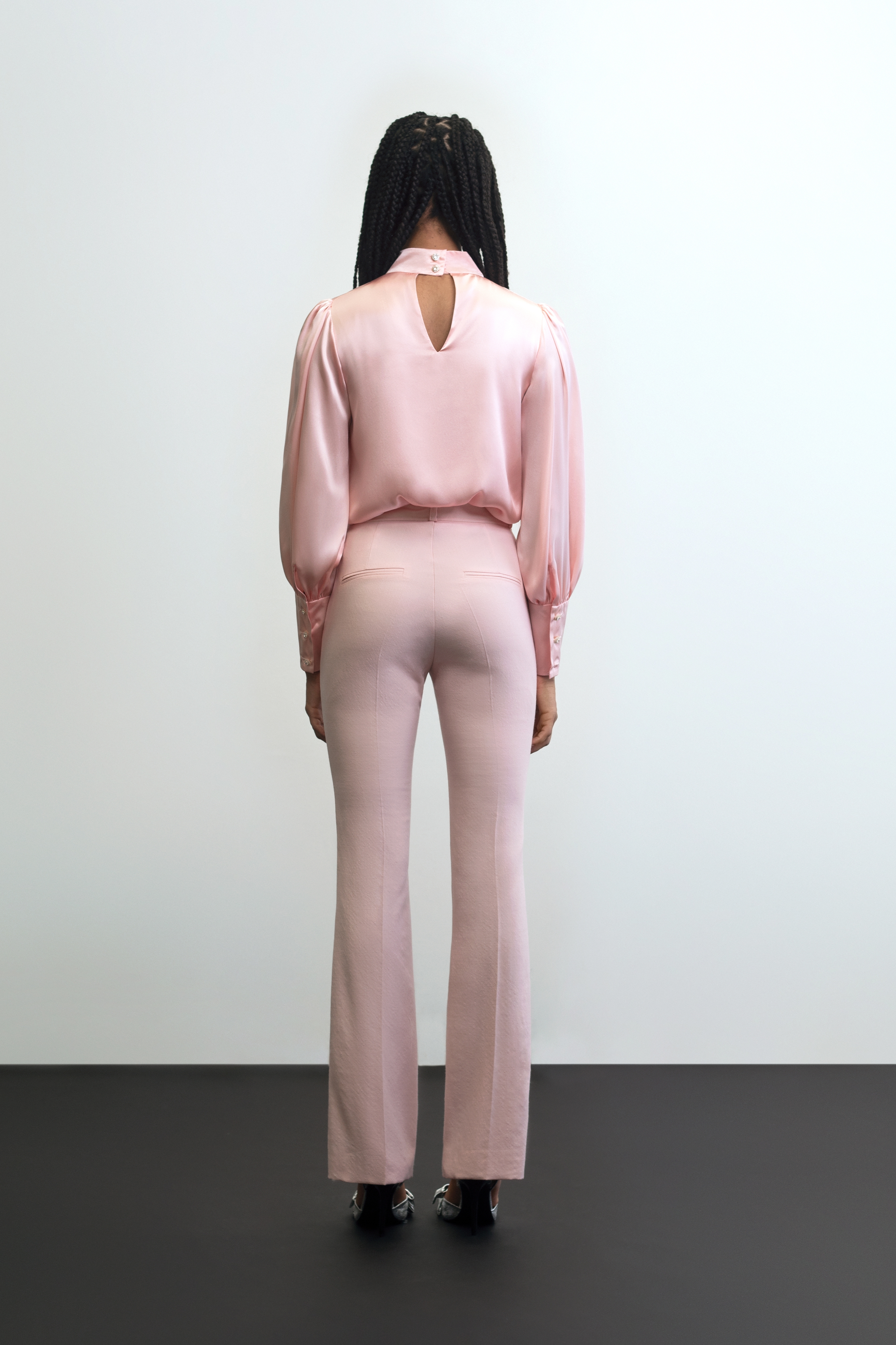 yoli simple blouse pink Yoli Simple wide blouse Pink Buy Solid