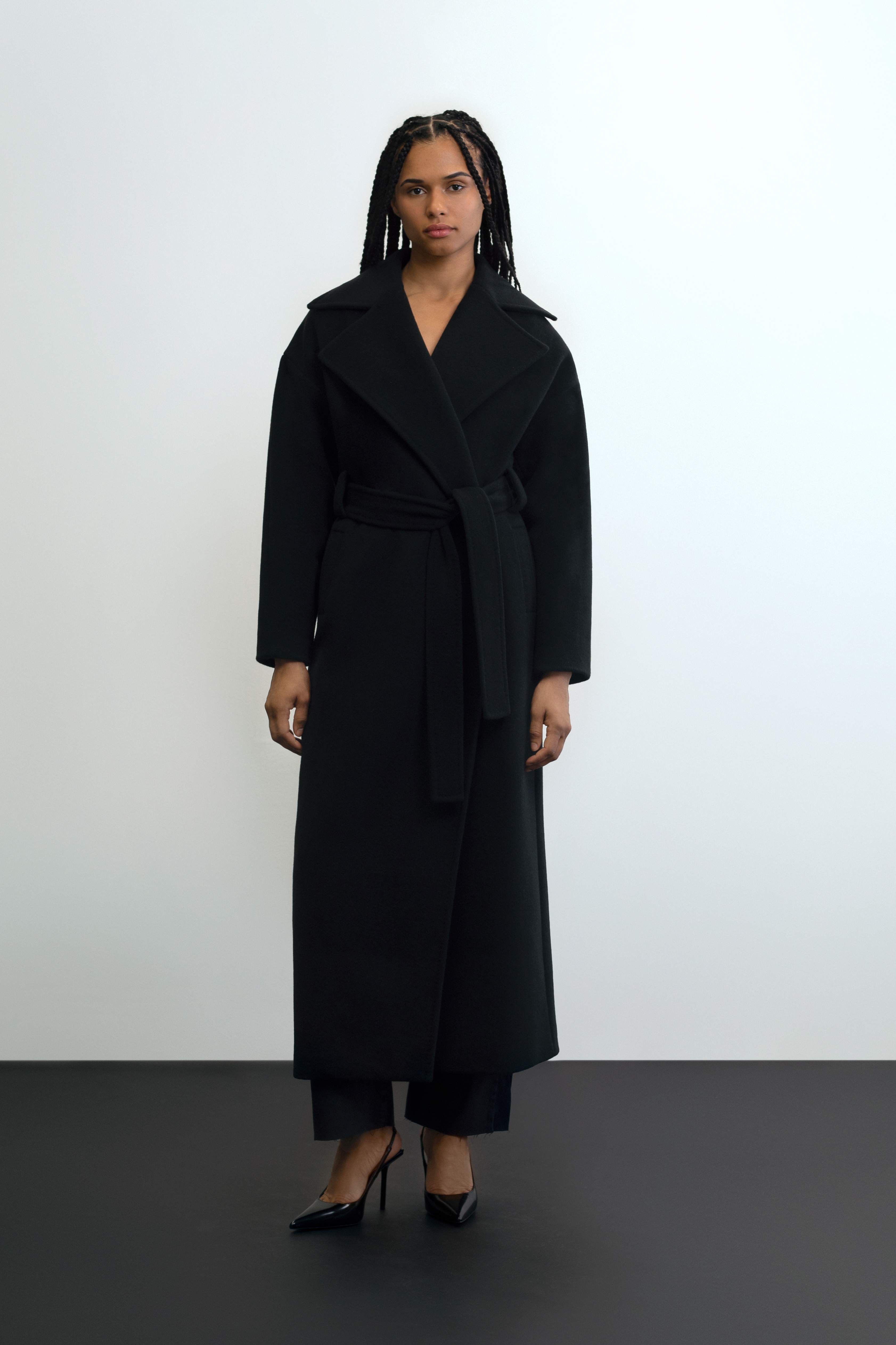 MORGAN COAT BLACK - JULIE HOUBEN