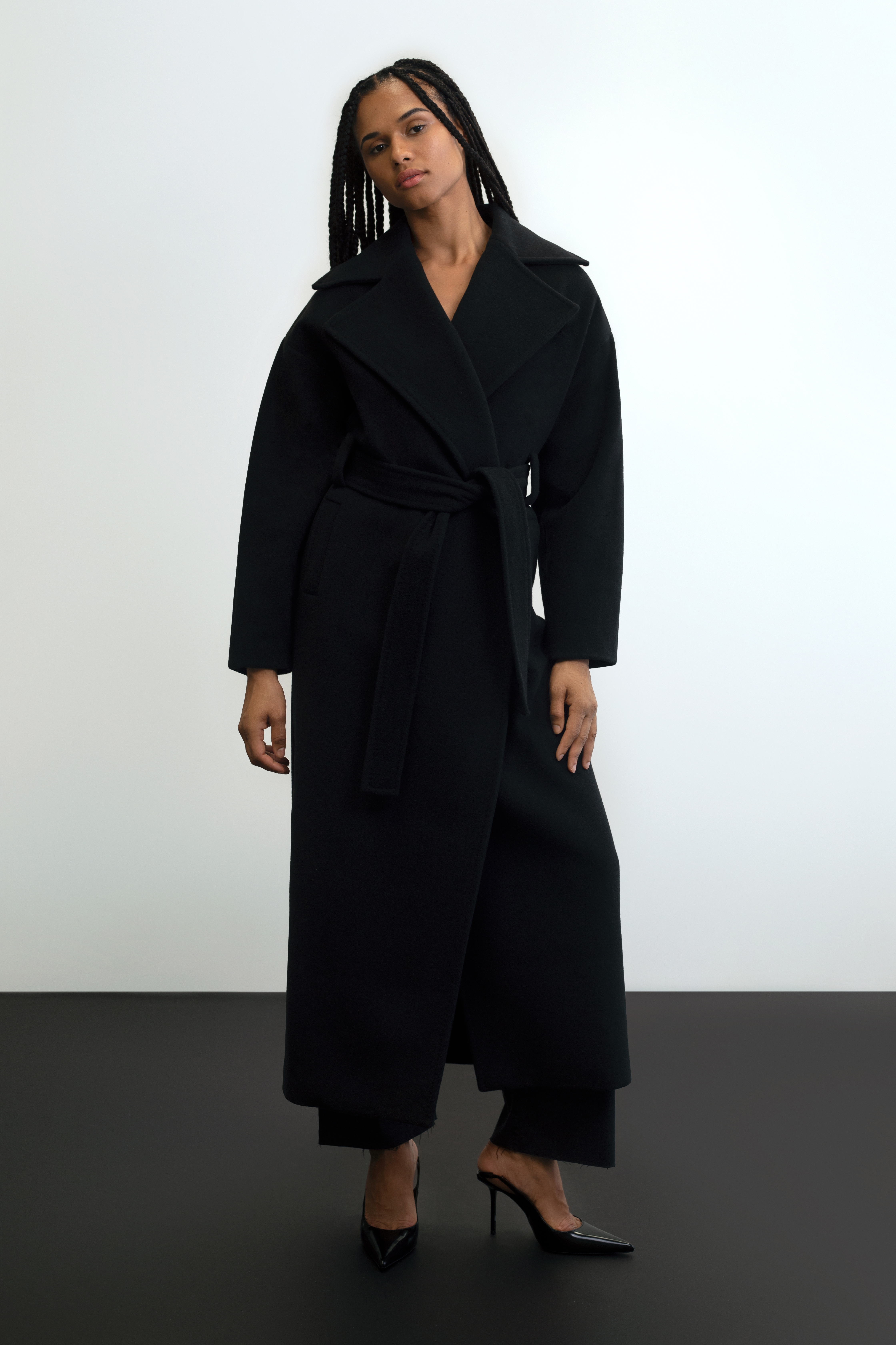MORGAN COAT BLACK - JULIE HOUBEN