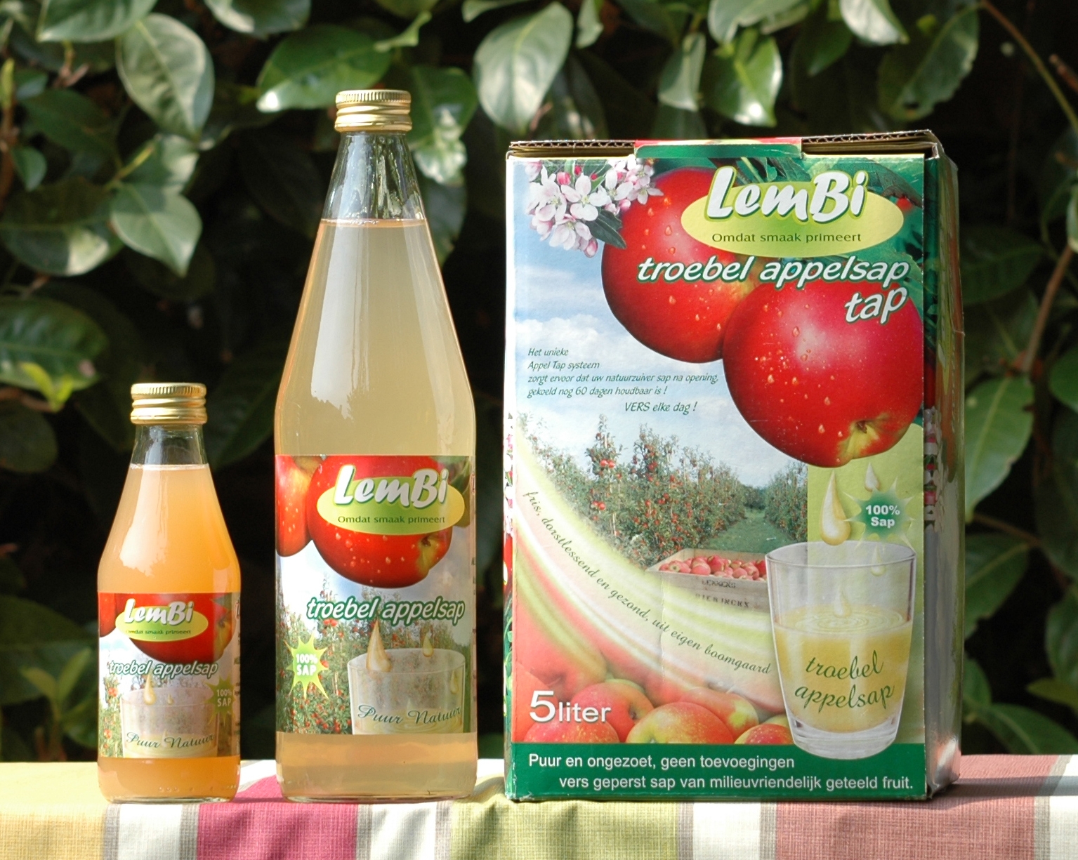 Appelsap lembi 3 formaten