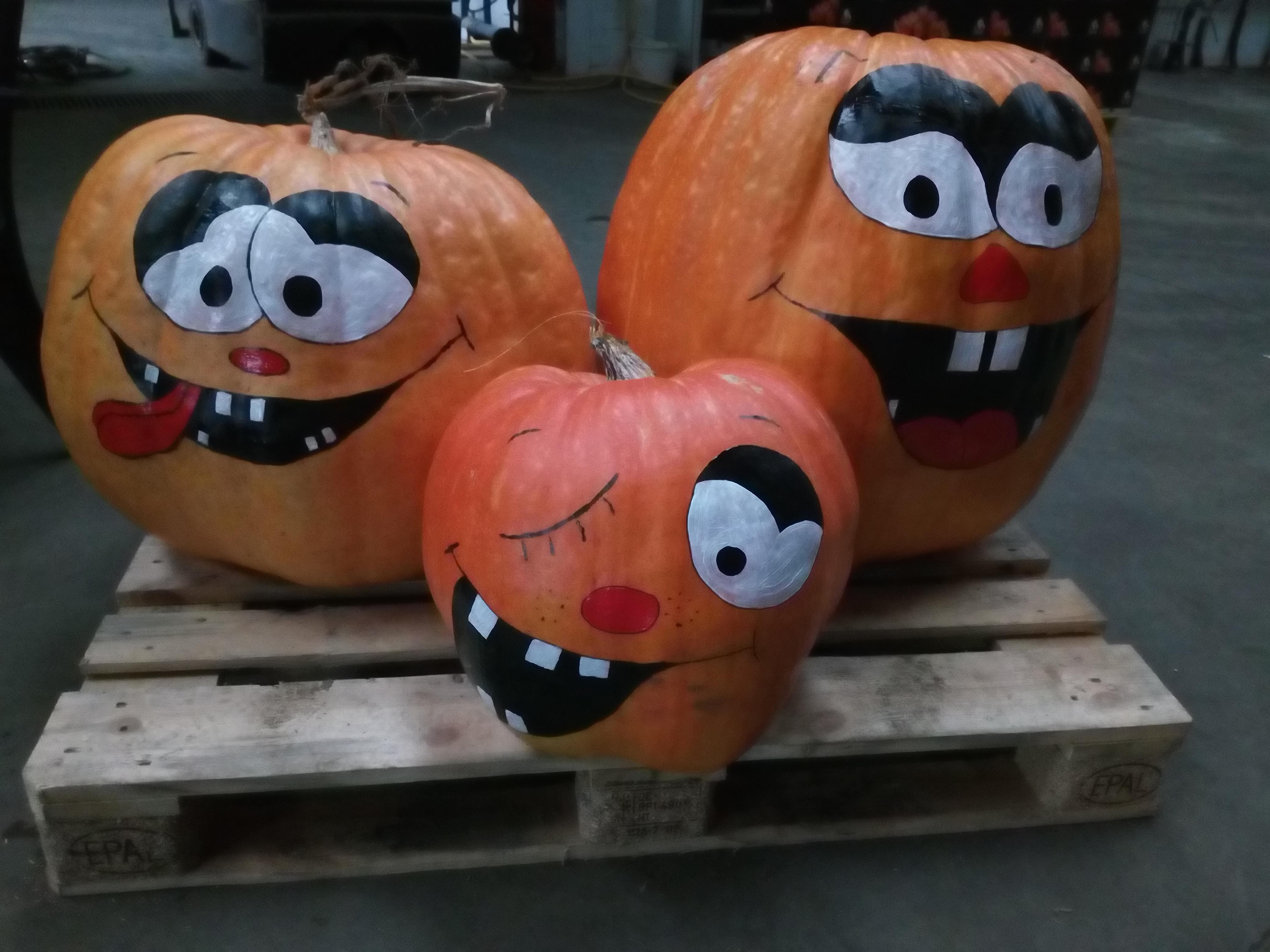 Reuzenpompoen halloween