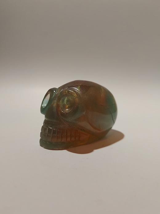 Resin skull teaser