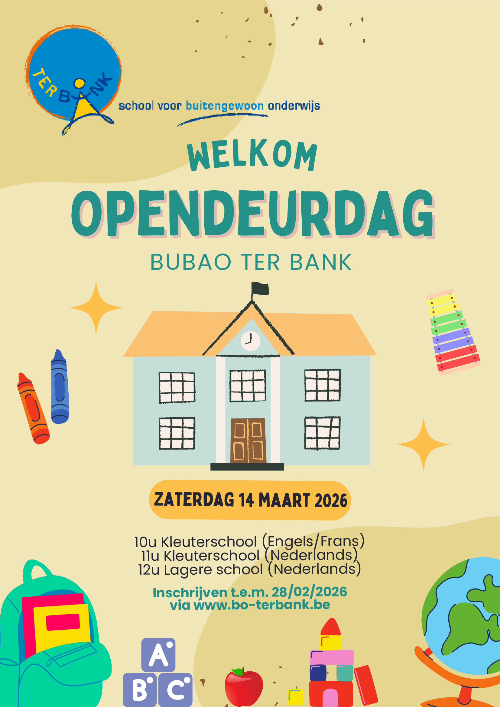 Opendeurdag Bu Ba O 2026 flyer